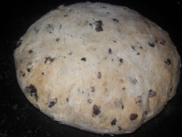 Pain de Bannock cuit au four