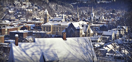 Centre ville et maisons