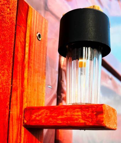 LAMPE SOLAIRE MONTÉE