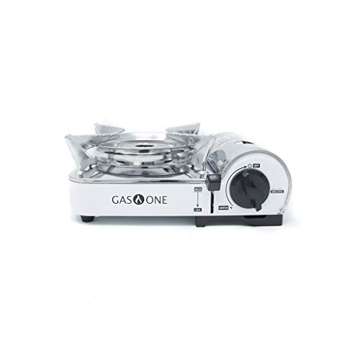 GasOne GS-800 Réchaud à gaz portable mini-butane pour camping et équipement d'urgence