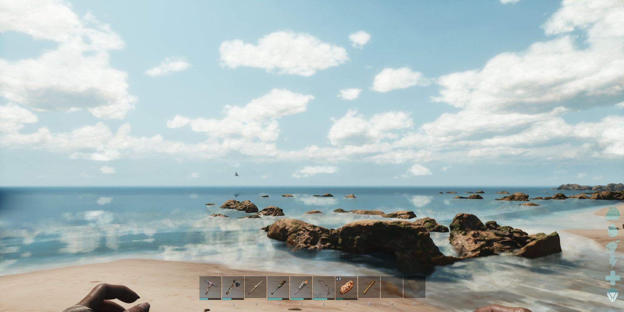 ark survival ascended plage de départ