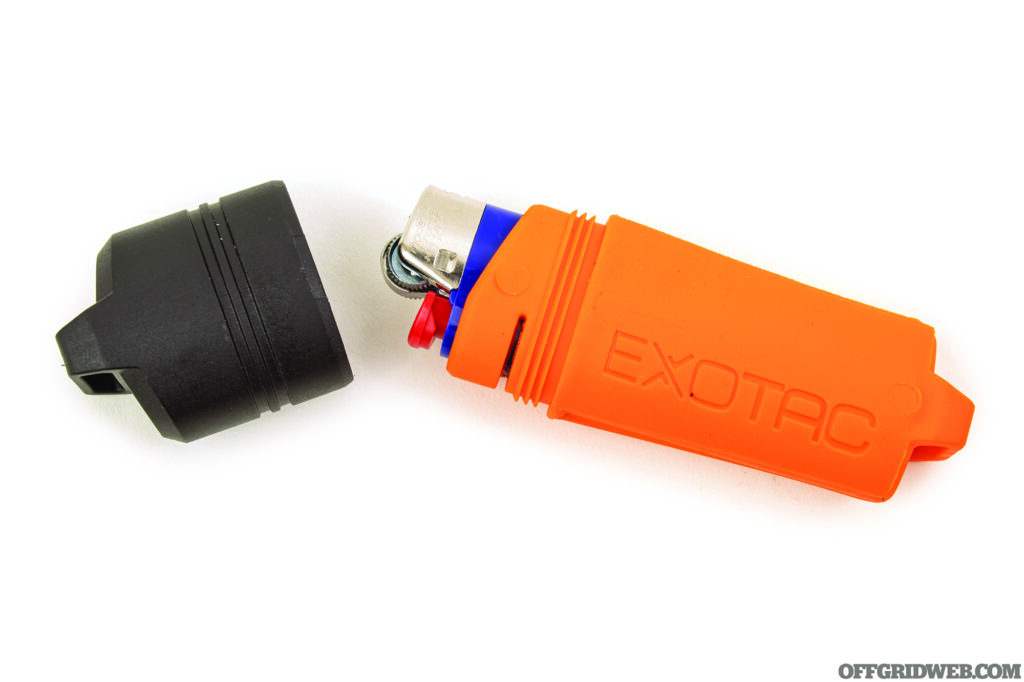 Photo studio du fireSleeve d'Exotac.