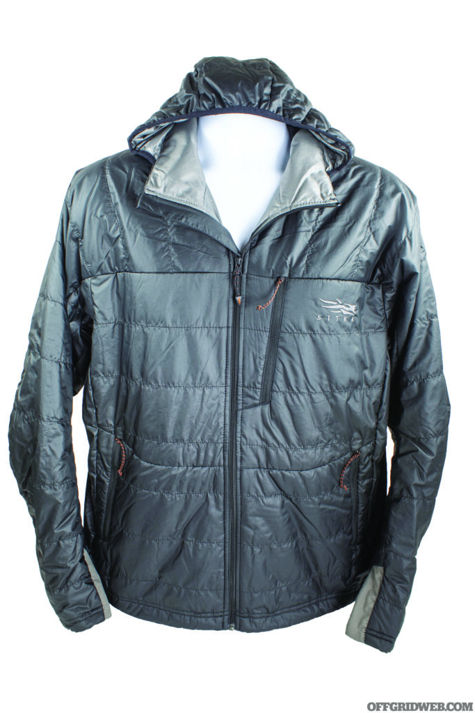 Photo studio de la veste Sitka Kelvin Aerolite.