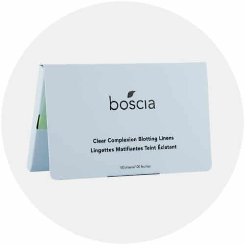 Linge buvard Clear Complexion de Boscia