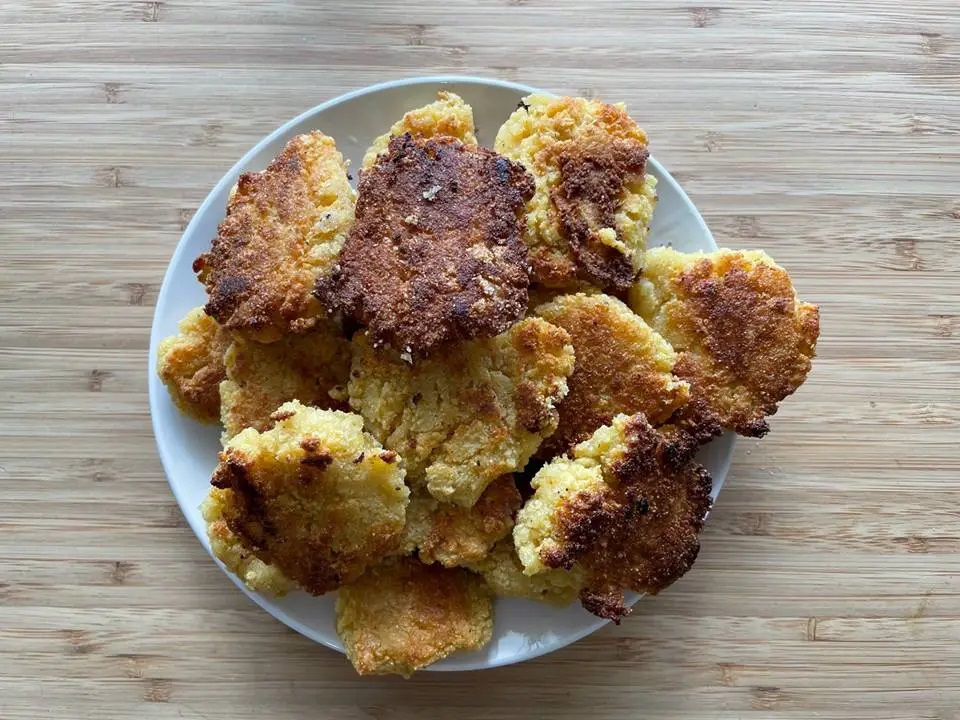 Corn Dodgers sur l'assiette