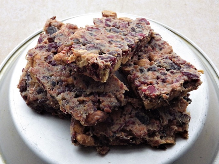 Pemmican sur une assiette
