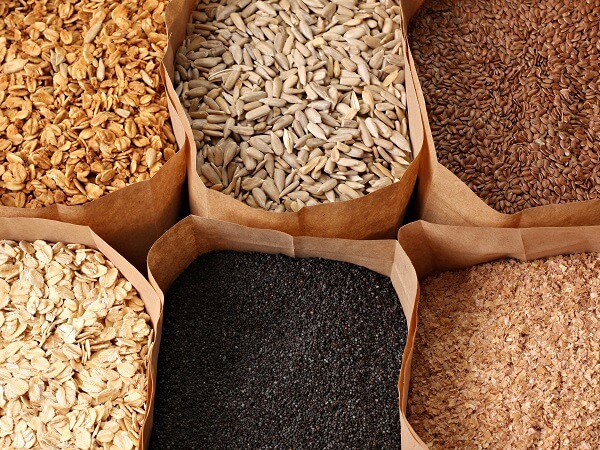 Grains entiers en sachets
