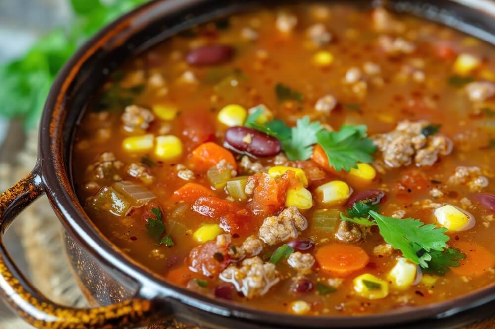 Taco Soup en pot