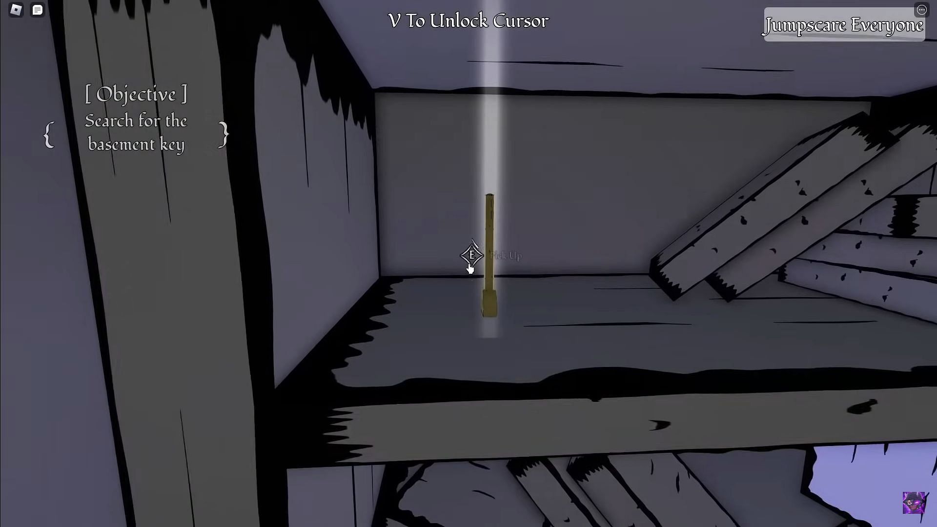 La clé du cœur (Image via Roblox || TheKacperosEN sur YouTube)