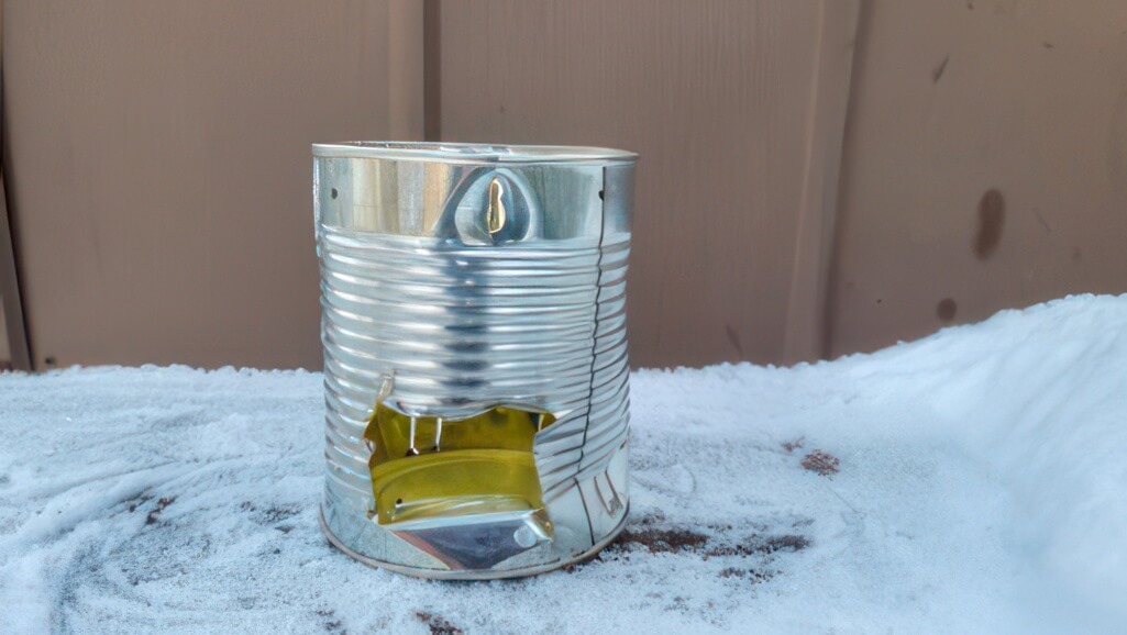 Réchaud en fer-blanc Étape 8