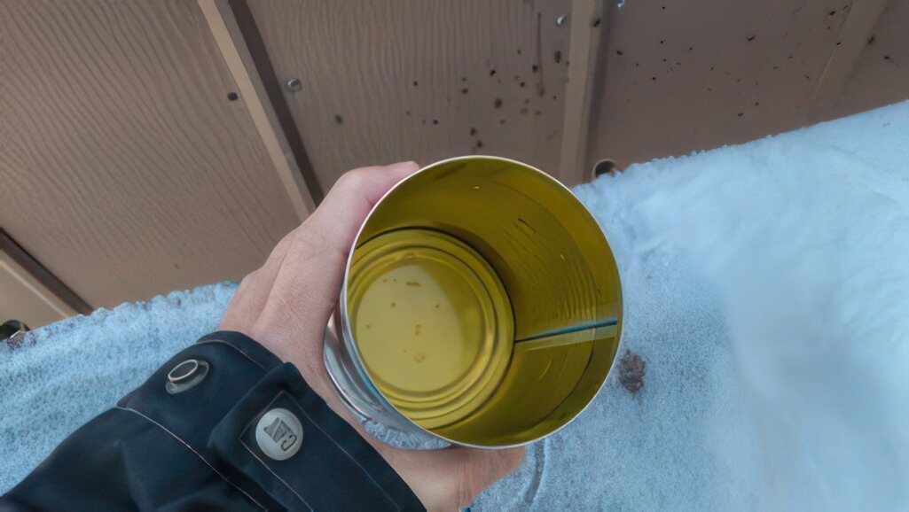 Réchaud en fer-blanc Étape 1