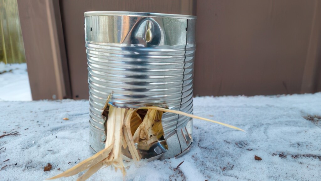 Réchaud en fer-blanc Étape 9