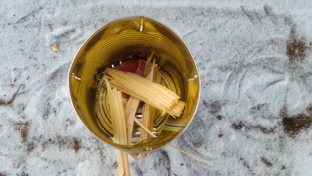 Réchaud en fer-blanc Étape 10