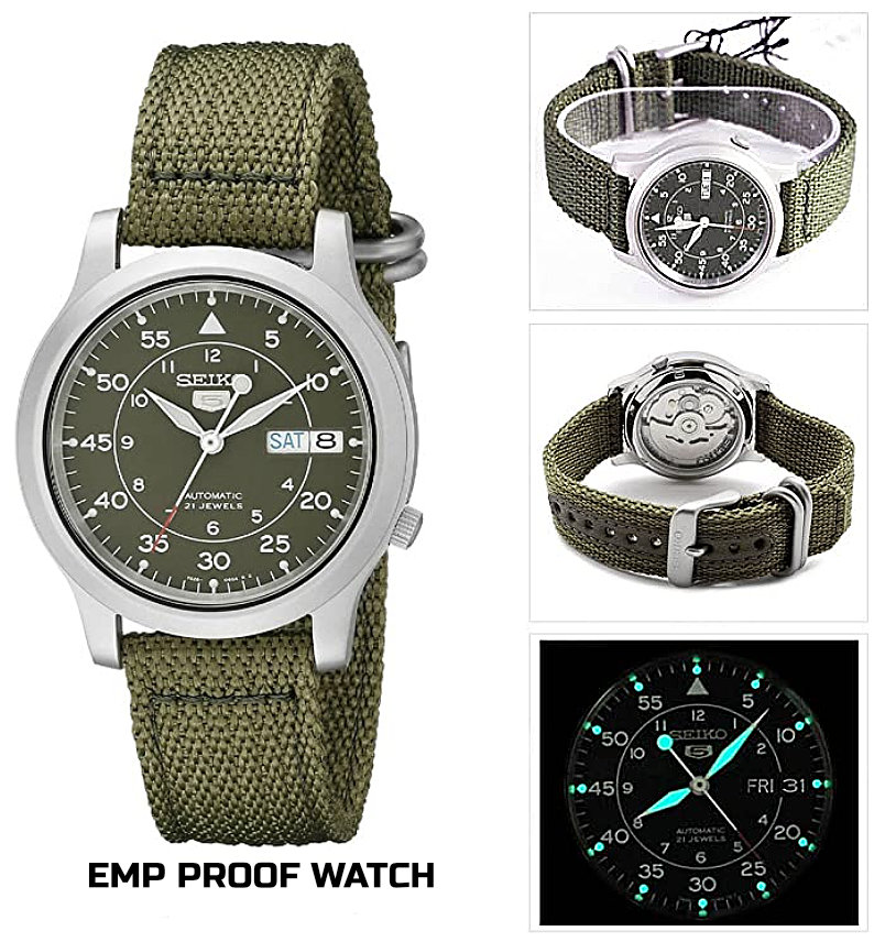 Montre à l'épreuve de l'EMP