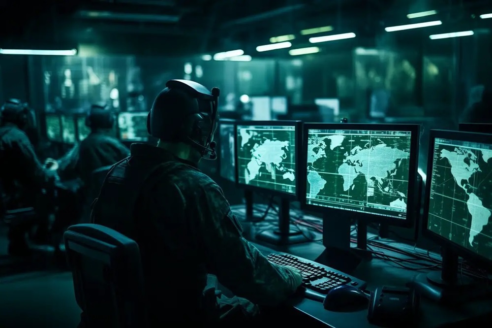 Guerre cybernétique militaire