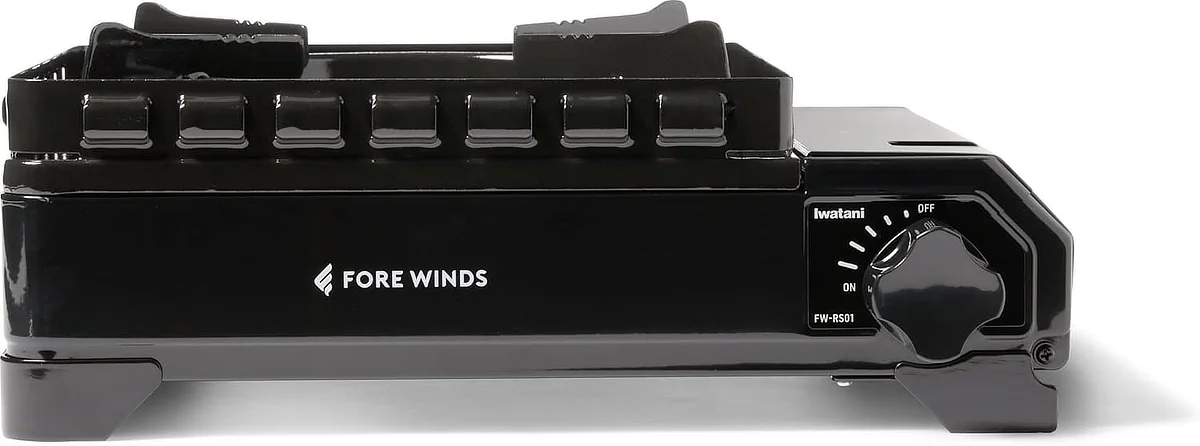 Le réchaud au butane Iwatani Fore Winds est sûr pour l'intérieur