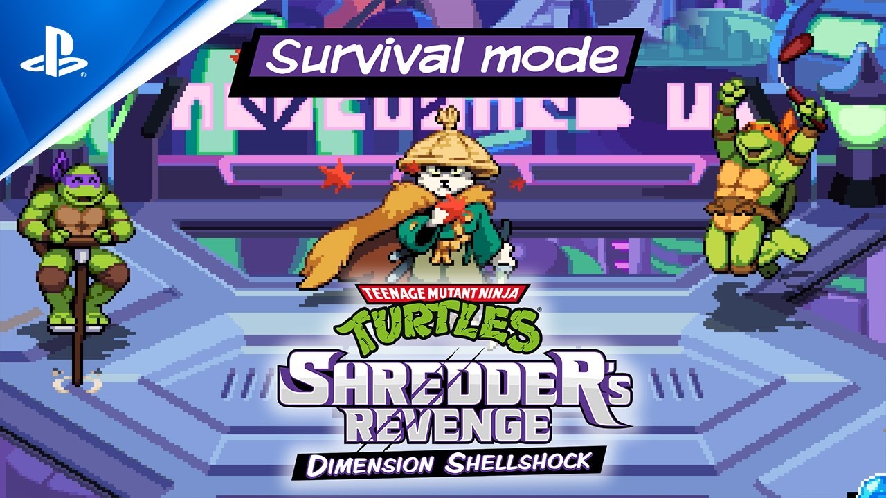Découvrez le gameplay du nouveau mode Survie du DLC « Dimension Shellshock » de TMNT: Shredder’s Revenge