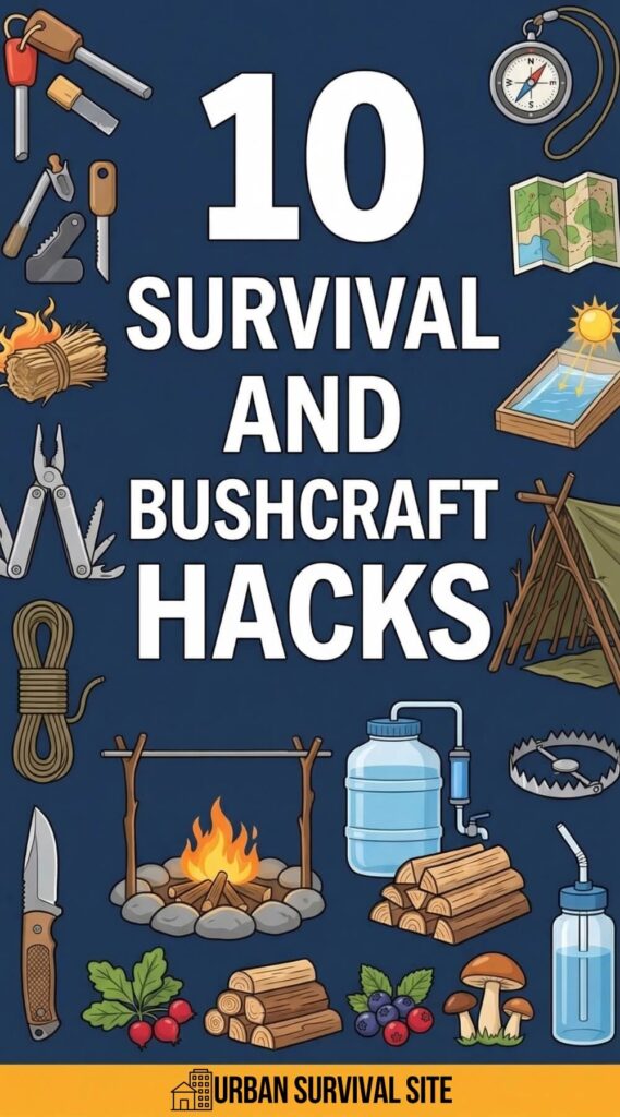 10 astuces de survie et de bushcraft