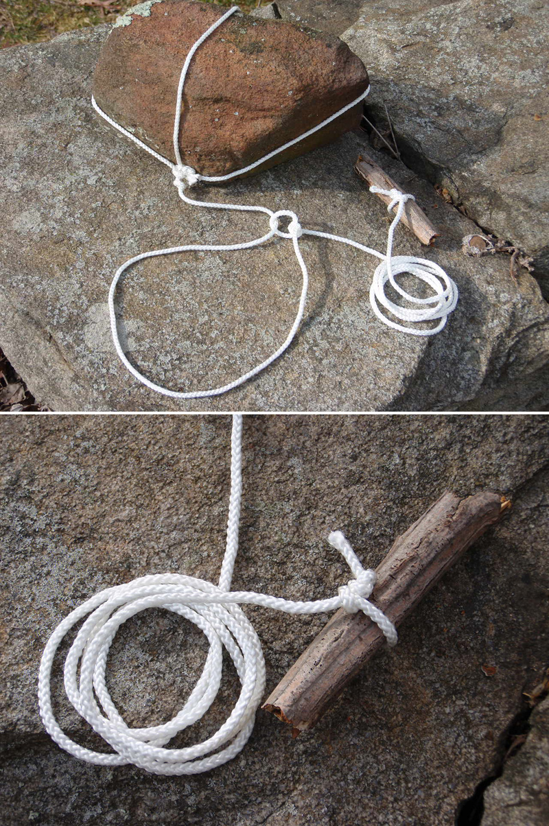 collet par noyade piège de survie