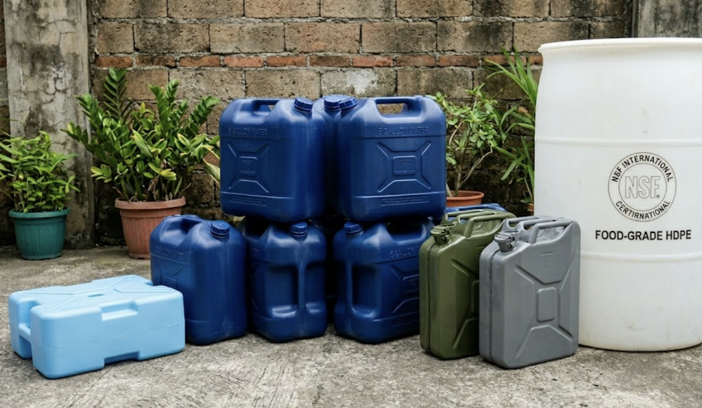 stockage d'eau à long terme