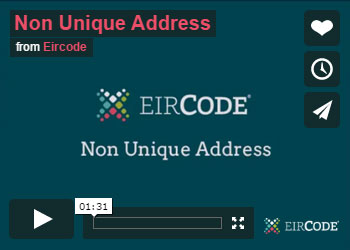 Adresse non unique