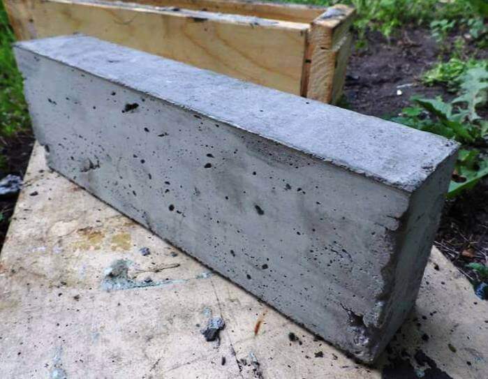 Briques en béton