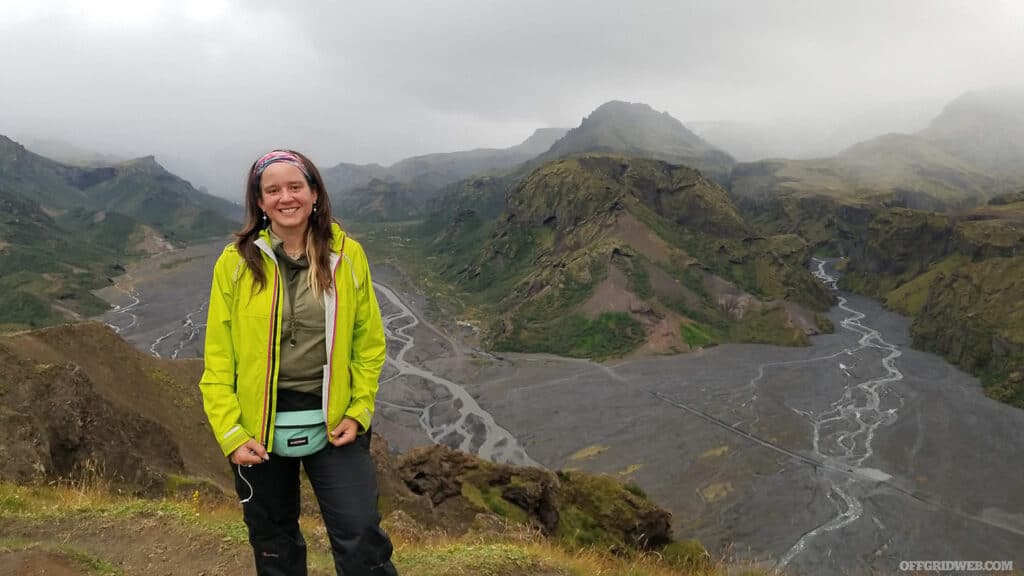 JACKS GENEGA EN RANDONNÉE EN ISLANDE