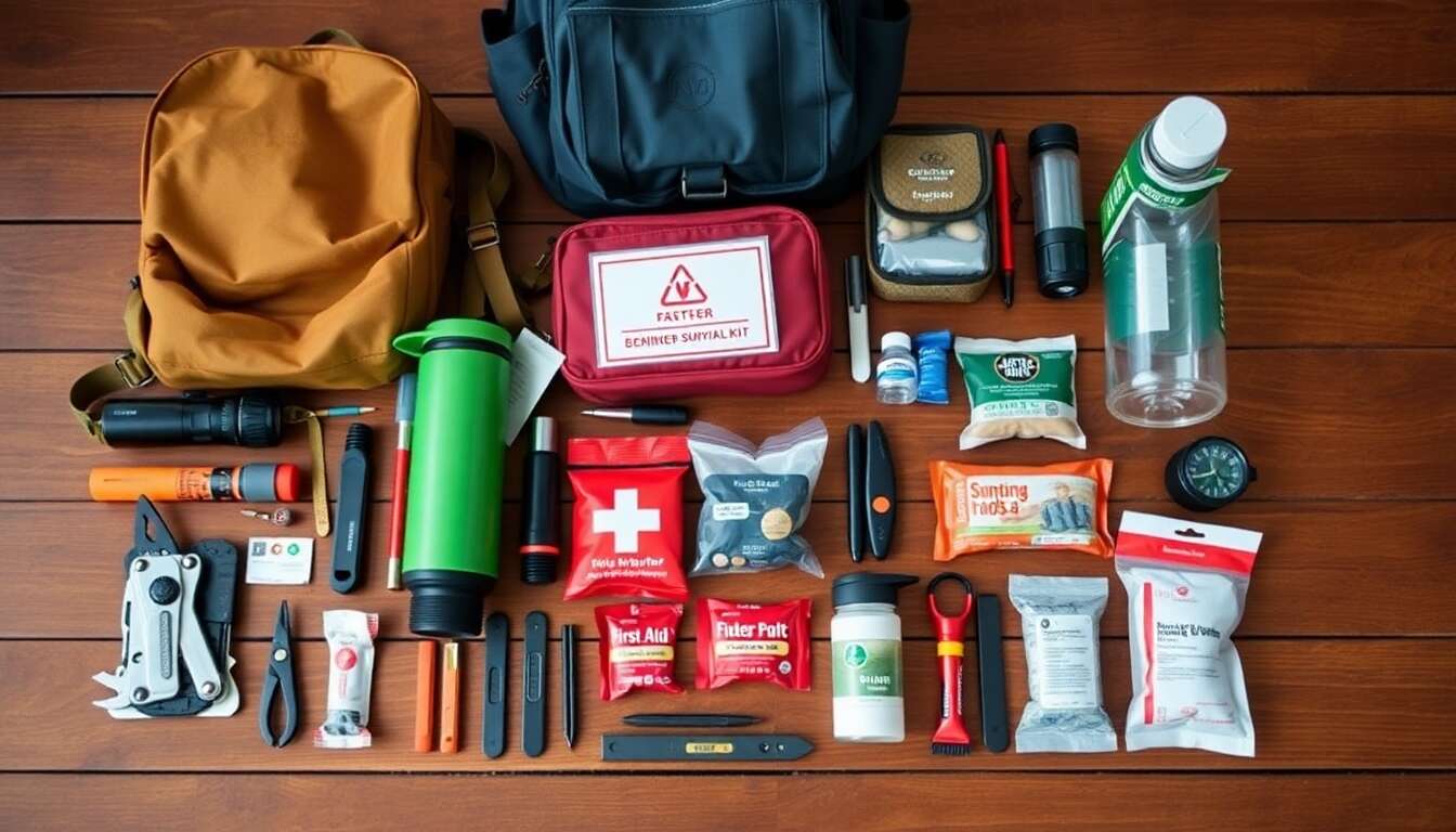 Composer son kit de survie : les indispensables pour débuter
