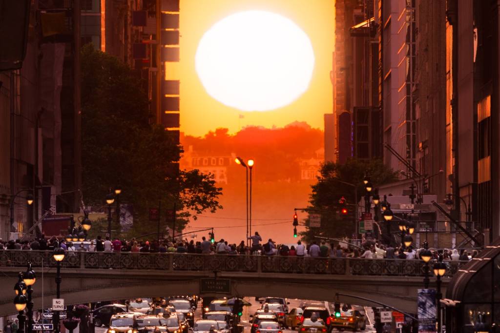 Manhattahenge à New York