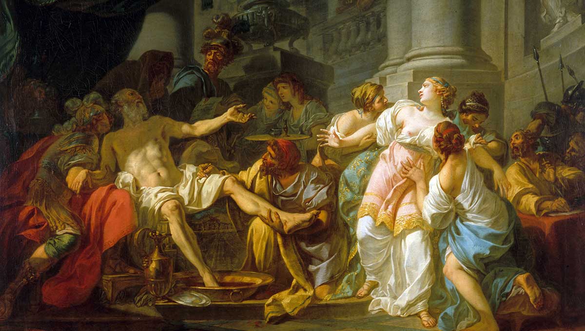 philosophie antique david sénèque peinture