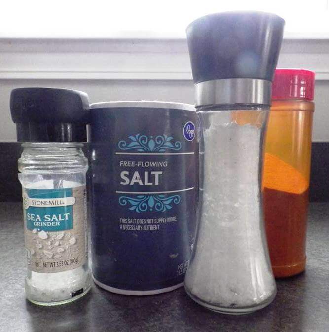 Types de sel