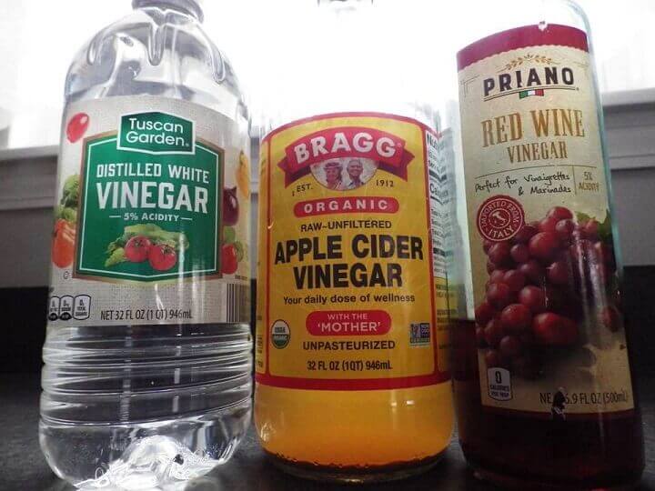Types de vinaigres