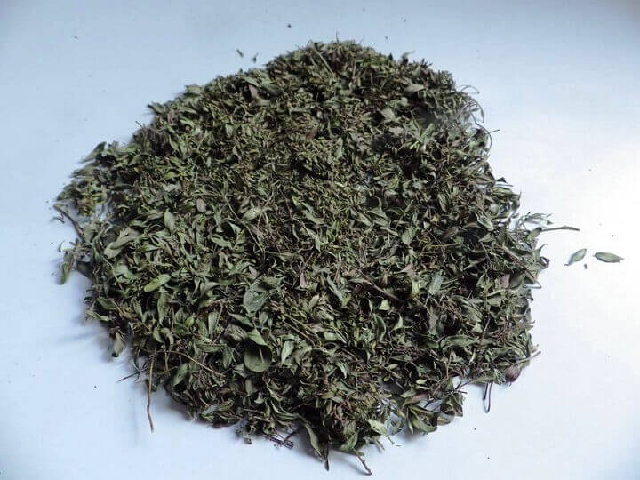 Herbes séchées