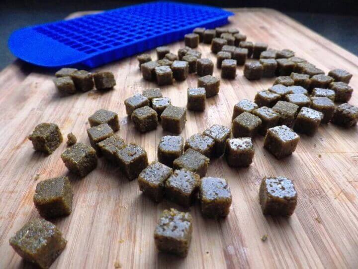 Cubes compressés finis