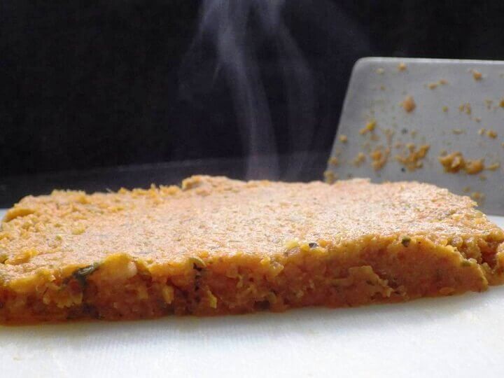 Purée étalée