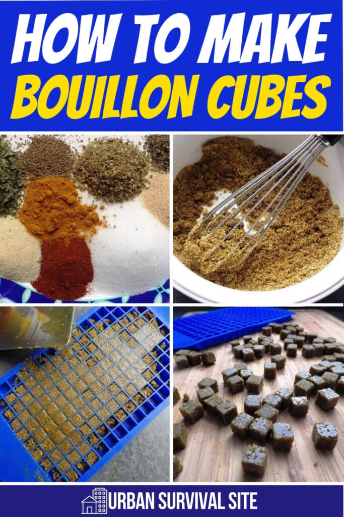 Comment faire des cubes de bouillon
