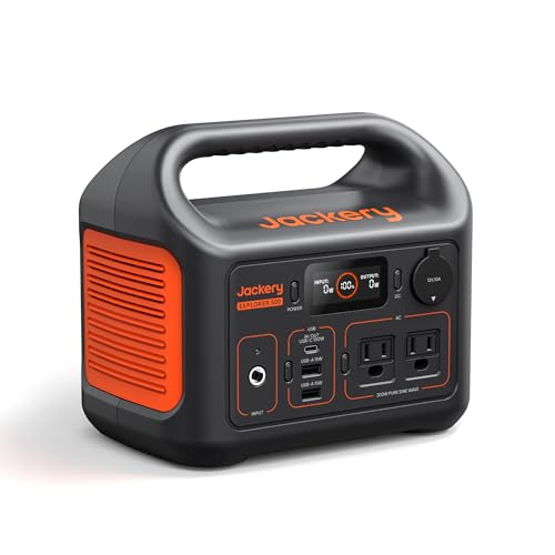 L'exercice « Blackout Weekend » : un exercice de simulation de coupure de courant qui vous permet d'identifier vos lacunes avant l'arrivée d'une tempête Station d'alimentation portable Jackery Explorer 300, 292 Wh