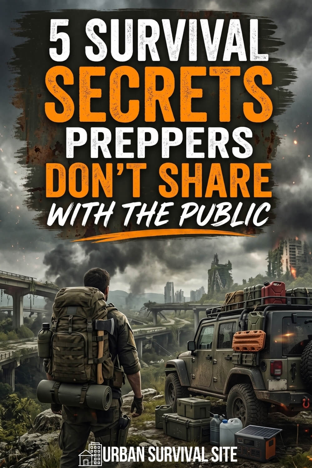 5 secrets de survie que les survivalistes ne dévoilent pas au grand public